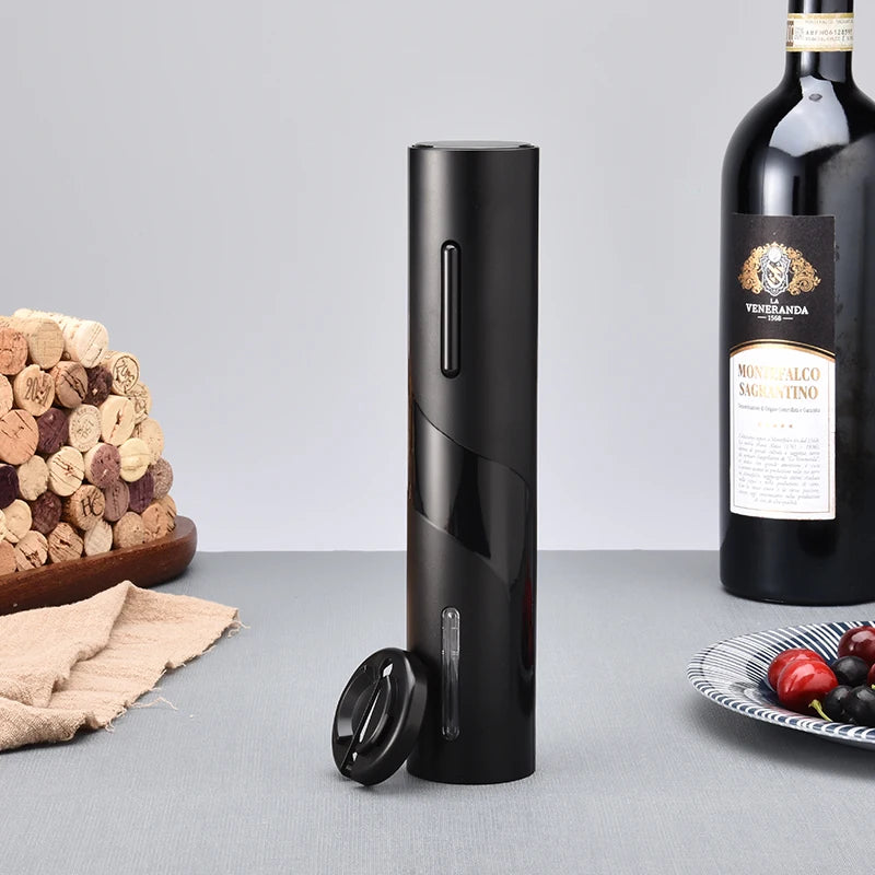 Abridor de Vinho Elétrico + 3 Brindes Grátis