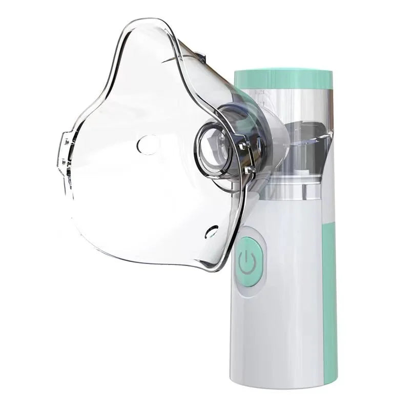Nebulizador Portátil Silencioso Mesh – Inalador para Asma e Cuidados Respiratórios