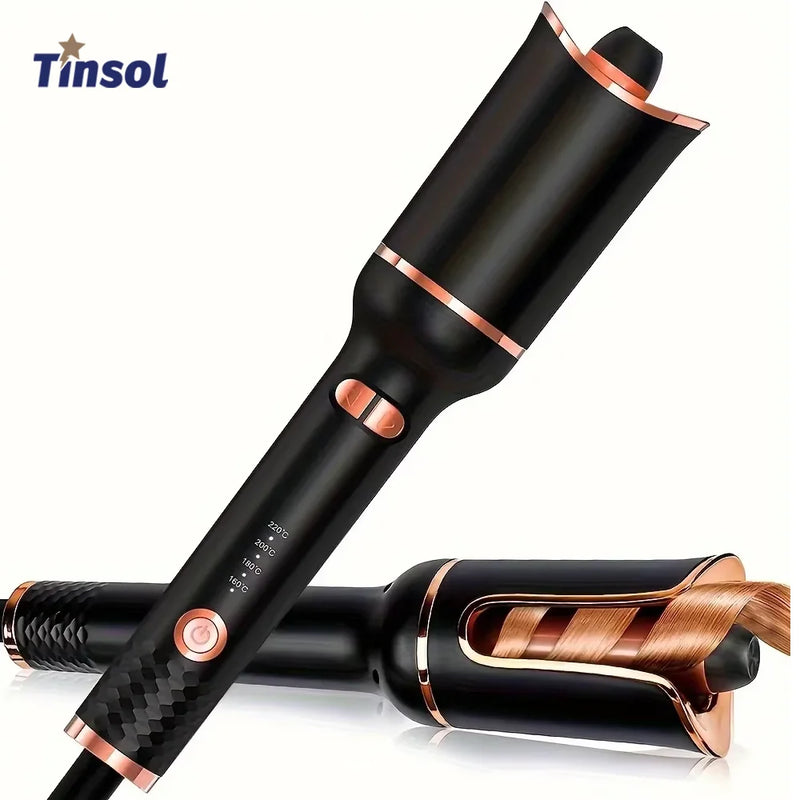 Modelador de Cachos Automático – Babyliss de Cerâmica, Rotativo, Air Curler, Varinha de Estilo, Máquina Mágica de Cachos