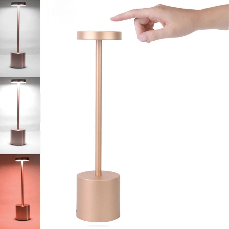 Abajur de Mesa Recarregável Sem fio Decorativo