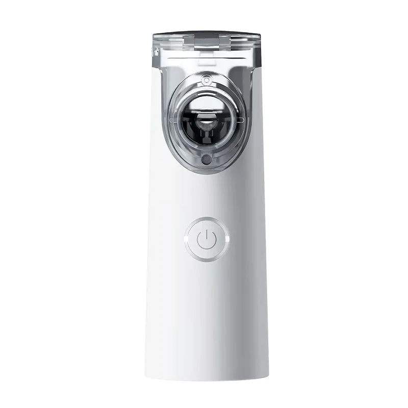 Nebulizador Portátil Silencioso Mesh – Inalador para Asma e Cuidados Respiratórios