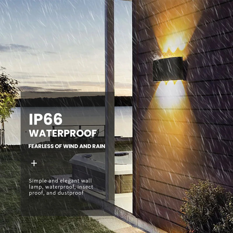 Aplique de Parede Externa em LED Á prova d'água