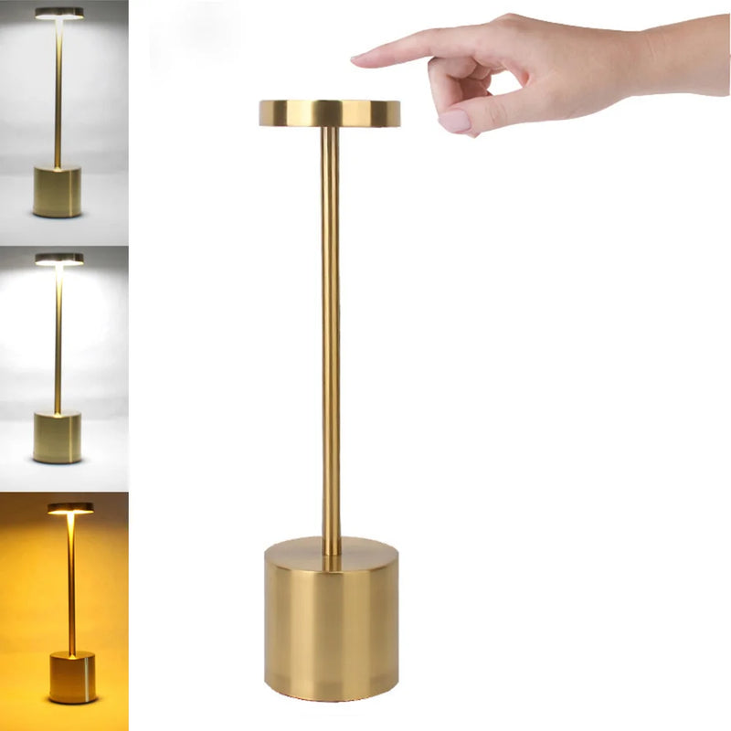 Abajur de Mesa Recarregável Sem fio Decorativo