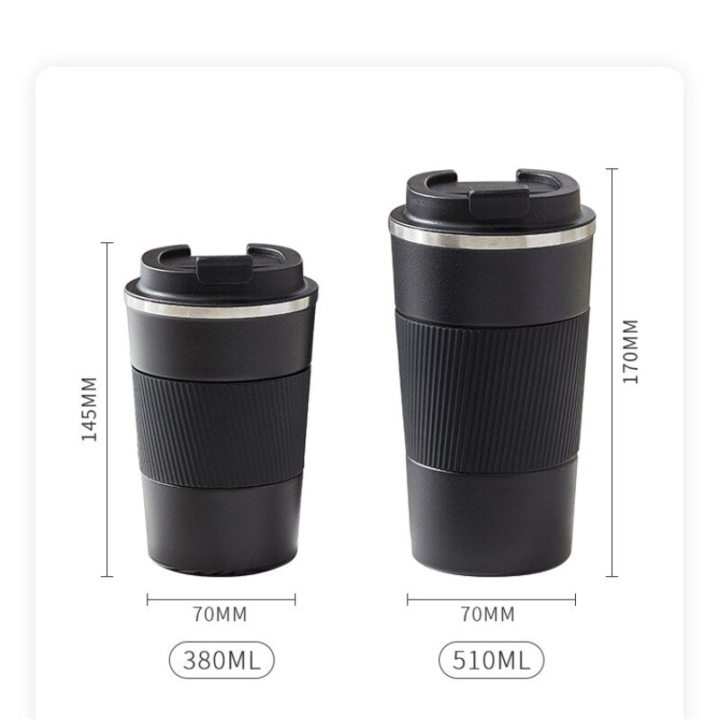 Copo Térmico com Tampa para Café